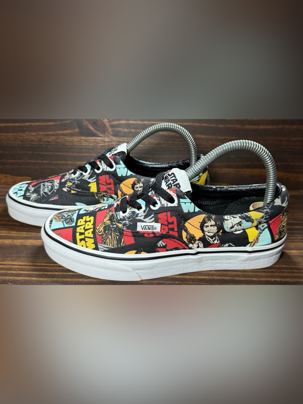 Vans Star Wars Class is Repeat Men’s Size 5.5 Women’s Size 7 Shoes Black White